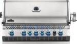 Built-In Gas Grill, 86,000 BTU, 1,000 Sq In, Infrared Rear Burner, Natural Gas | Napoleon Prestige PRO 665
