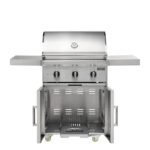 30-Inch Freestanding Gas Grill on Cart, Infinity Burners, LED Lighting | Coyote C-Series C3C30 - Image 5