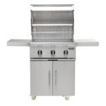 30-Inch Freestanding Gas Grill on Cart, Infinity Burners, LED Lighting | Coyote C-Series C3C30 - Image 3