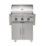 30-Inch Freestanding Gas Grill on Cart, Infinity Burners, LED Lighting | Coyote C-Series C3C30 - Image 4