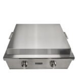 30-Inch Flat Top Built-In Grill, Gradient LED Knobs, Dual Heat Zones | Coyote C3FTG30 - Image 4