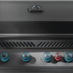 Built-In 32-Inch Gas Grill, Matte Black, Infrared Rear Burner, Natural Gas | Napoleon 700 Series