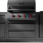 Complete Outdoor Kitchen System, 700 Series 32-Inch Grill, Matte Black | Napoleon OASIS 300