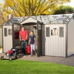 15x8 Ft Side-Entry Plastic Storage Shed, 6 Skylights, 10-Year Warranty | Lifetime - Image 3