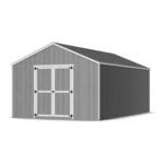 Value Gable Wood Shed Kit, Pre-Cut & Labeled, Paintable | Little Cottage Co. - Image 11