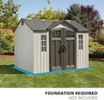 10x8 Ft Outdoor Storage Shed, HDPE + Steel Frame, UV Protected | Lifetime 60243 - Image 5