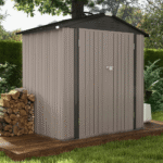 7x7 Ft Resin Storage Shed with Floor Included, Steel-Reinforced | CRAFTSMAN - Image 6