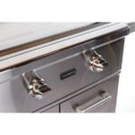 30-Inch Flat Top Grill with Cart, Dual Heat Zones, LED Safety Light | Coyote C1FTG30 - Image 5