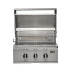 30-Inch Built-In Gas Grill with Sear Zone & Rotisserie, Infinity Burners | Coyote SL-Series C3SL30 - Image 2