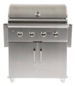36-Inch Freestanding Gas Grill with Cart, 80,000 BTU, 875 Sq In | Coyote C-Series C2C36