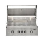 36-Inch Built-In Gas Grill with Sear Zone & Rotisserie, Infinity Burners | Coyote SL-Series C3SL36 - Image 4