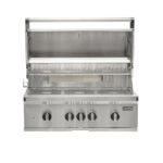 36-Inch Built-In Gas Grill with Sear Zone & Rotisserie, Infinity Burners | Coyote SL-Series C3SL36 - Image 2