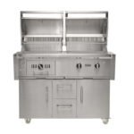 50-Inch Built-In Hybrid Gas/Charcoal Grill, 847 Sq In, Dual Fuel | Coyote C3HY50 - Image 5