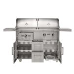 50-Inch Built-In Hybrid Gas/Charcoal Grill, 847 Sq In, Dual Fuel | Coyote C3HY50 - Image 6