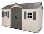 15x8 Ft Plastic Storage Shed Kit with Floors, 6 Skylights | Lifetime Legacy - Image 4