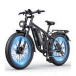 Dual Motor Electric Bike, 2000W Total, 48V 23Ah, 26" Fat Tires | Ridstar E26 PRO