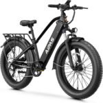 1500W Electric Mountain Bike, 30 MPH, 26" Fat Tires | LEONX Aipas M2