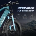 1500W All-Terrain Electric Bike, 30 MPH, Matte Black | Aipas M2 Xterrain - Image 4
