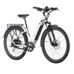 500W Step-Through Commuter Electric Bike with Torque Sensor | Aventon Level 2 - Image 4
