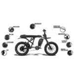 Moto-Style Performance Electric Bike, UL2271 Battery | SUPER73-R Adventure Series Core - Image 7