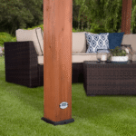 12x10 Ft Cedar Wood Pergola, Wind-Resistant with PowerPort | Backyard Discovery - Image 7