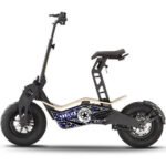 1600W 48V Folding Electric Scooter, Fat Tires, Moped Style | MotoTec Mad - Image 3