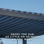 14x10 Ft Steel Louvered Pergola with Adjustable Roof & Drainage | Sarasota - Image 10