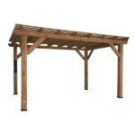 14x10 Ft Outdoor Pergola with Wide Canopy & PowerPort | Delray - Image 2