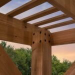 14x10 Ft Outdoor Pergola with Wide Canopy & PowerPort | Delray - Image 6