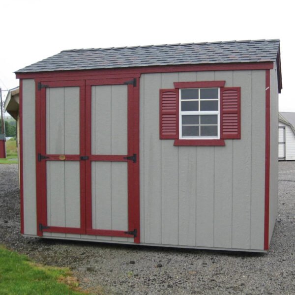 8x8 Ft Value Workshop Wood Shed Kit, LP SmartSide, 2x4 Framing