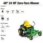 42-Inch 20 HP Gas Dual Hydrostatic Zero-Turn Riding Mower | John Deere Z315E BG21296 - Image 2