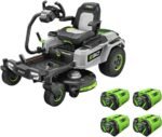 42-Inch Electric Zero-Turn Mower with Steering Wheel e-STEER, 22HP Equivalent | EGO Power+ Z6 ZT4205S - Image 8