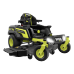 30-Inch 80V Electric Cordless Zero-Turn Mower, 28HP Equivalent, 2x 10Ah Batteries | Ryobi HP