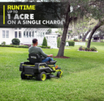 30-Inch 80V Electric Cordless Zero-Turn Mower, 28HP Equivalent, 2x 10Ah Batteries | Ryobi HP - Image 8