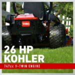 60-Inch 26 HP V-Twin Gas Zero-Turn Riding Mower, IronForged Deck, Dual Hydrostatic | Toro Titan Max - Image 3