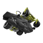 54-Inch 48V Electric Riding Zero-Turn Mower, 115Ah Battery, 5 Brushless Motors | Ryobi HP - Image 4