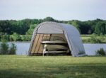 12x20x8 Ft Wind & Snow Rated Shelter, 9 oz PE Fabric, Custom Colors | ShelterCoat - Image 2