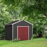 10x12 Ft DIY Wood Storage Shed, 180 Sq Ft, 7-Ft Sidewalls | Handy Home Rookwood